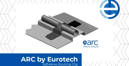 arc by eurotech adhesive routing clip wire harness bundling